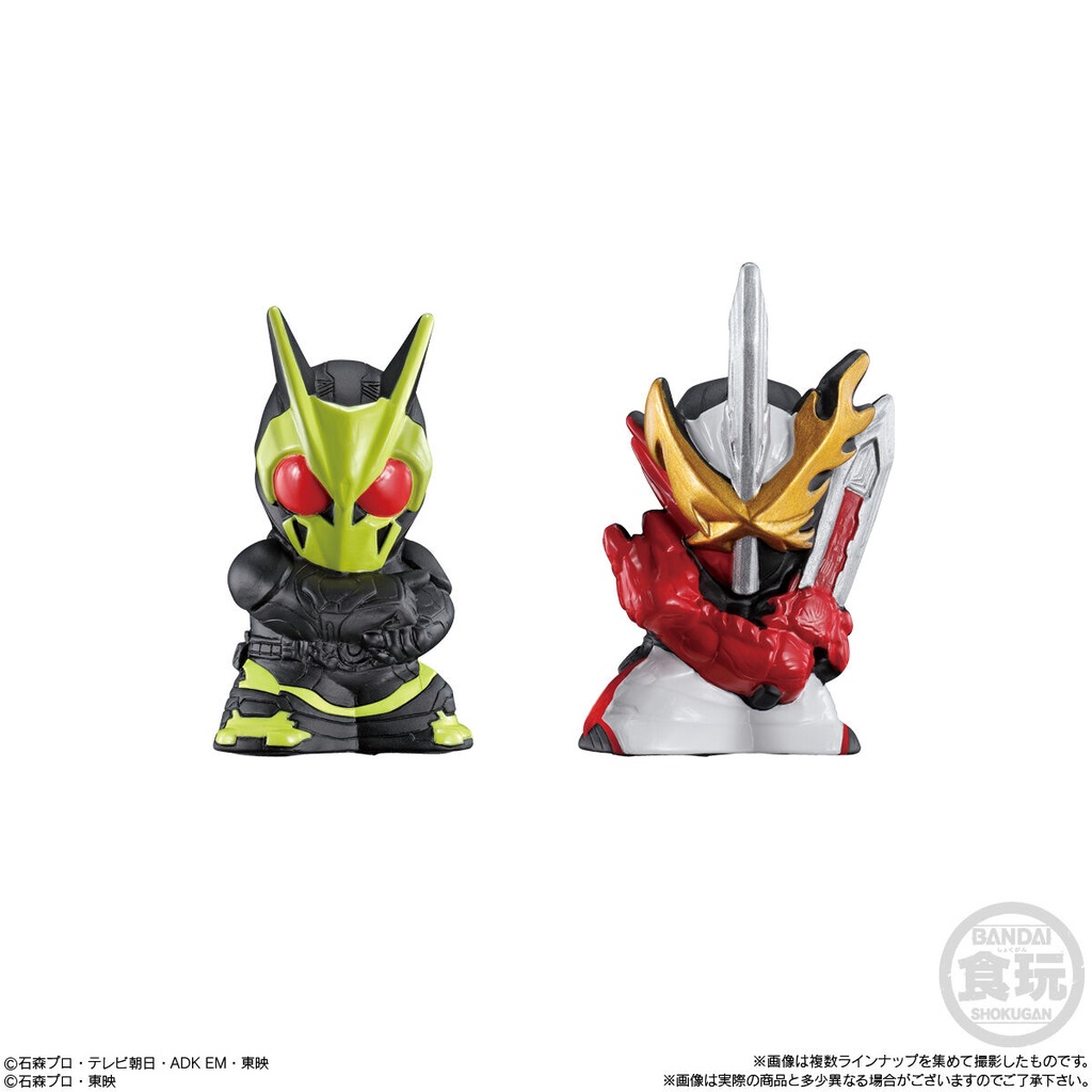 Đồ chơi Candytoy Fig ngón tay Kamen Rider Revice set tổng hợp - Siêu nhân mặt nạ Revice.