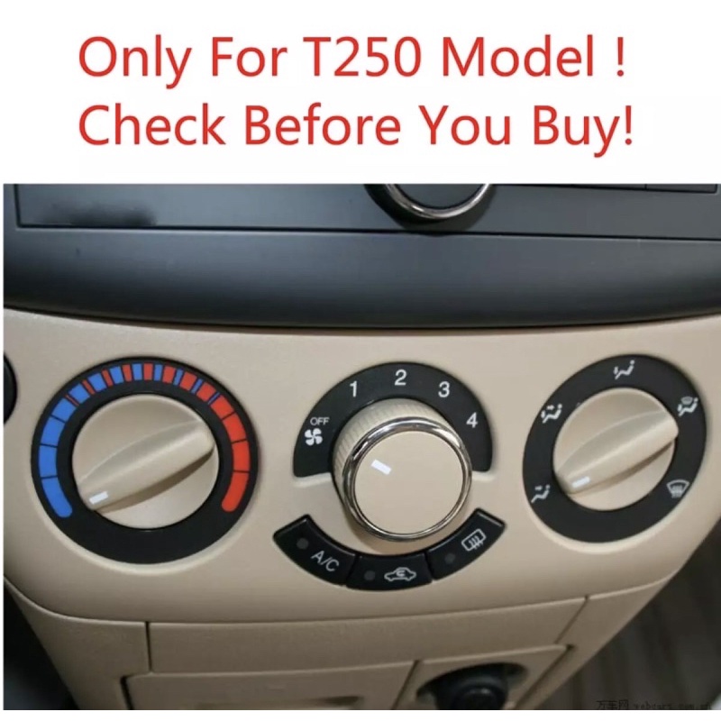 Bộ 3 Nút điều chỉnh máy lạnh điều hòa cho Daewoo Gentra - Chevrolet Aveo- Matiz- Spark