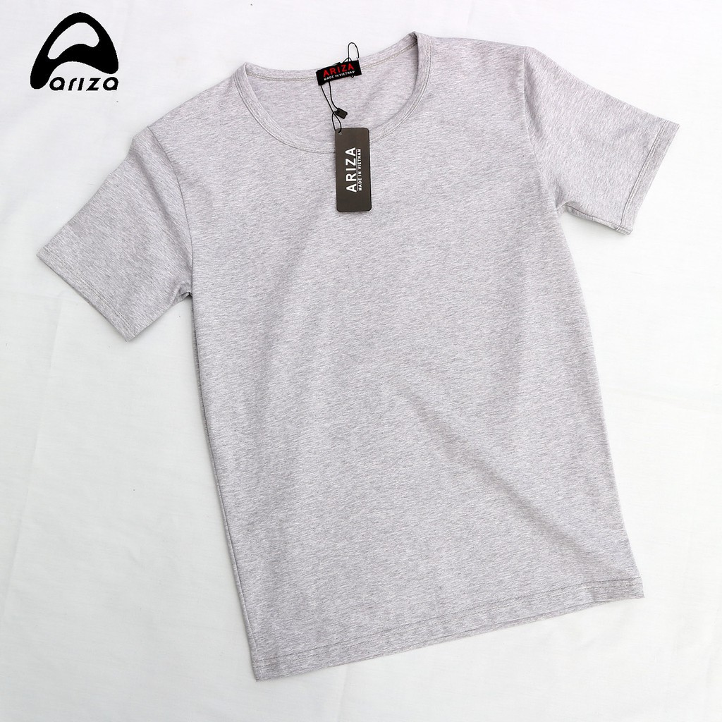 [ Xả kho ] Áo thun cộc tay nam body Ariza cotton thoáng mát - thấm hút mồ hôi