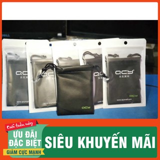 HẠ NHIỆT  Tai nghe Bluetooth QCY T5 trắng + Túi đựng tai nghe QCY $$$
