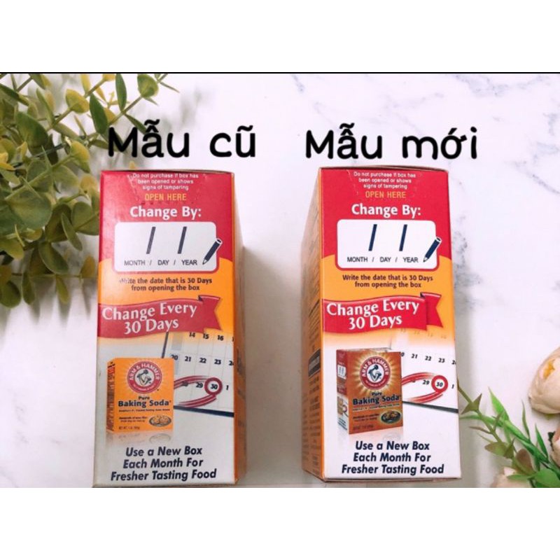 Hộp 454gr Baking soda / muối nở NHẬP KHẨY MỸ
