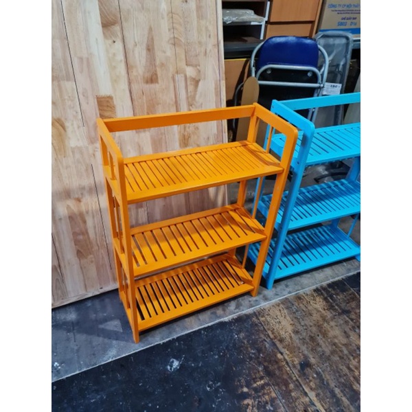 kệ sách 3 tầng gỗ tự nhiên ( hỏa tốc 1 giờ)