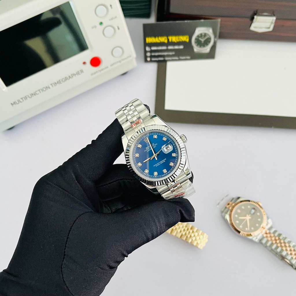 Đồng hồ Nam Rolex Datejust máy cơ nhật,size 40mm, Thép không rỉ đúc đặc