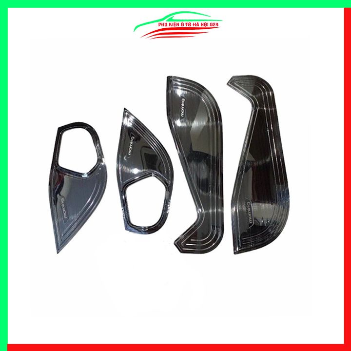Bộ ốp tapli Morning 2012-2020 vân Titan chống xước va đập khi mở cửa và làm đẹp xe