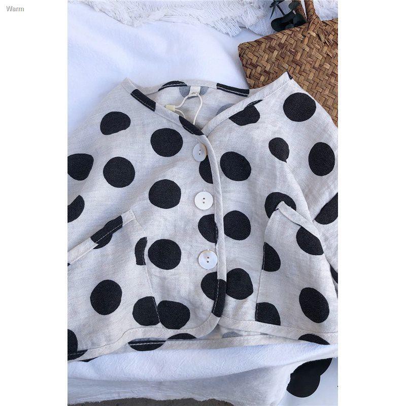 Áo khoác cardigan chất liệu vải cotton mỏng thiết kế dễ thương cho bé