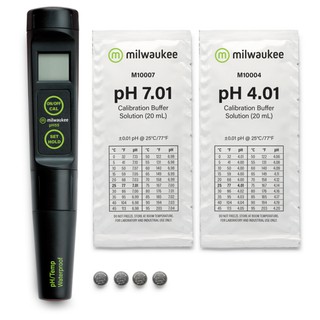 Máy đo pH/ nhiệt độ chống vô nước_ pH55, pH56 - Tặng dung dịch chuẩn pH 4.01 và pH 7.01 mỗi loại 20ml
