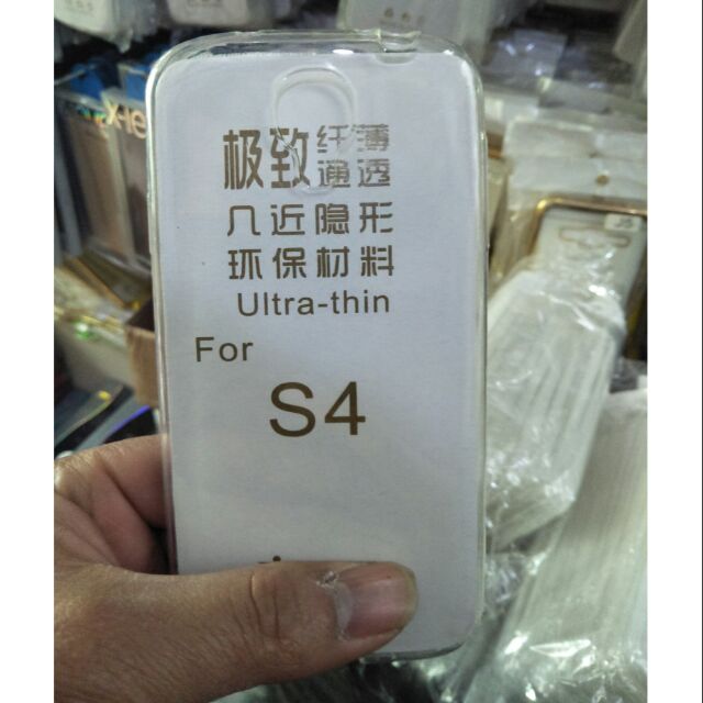 Ốp dẻo trong suốt cho Samsung S4