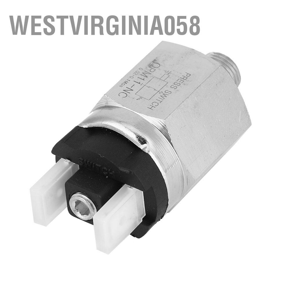 Hàng Hot Công tắc áp suất không khí có thể điều chỉnh NC QPM11-NC G1 / 8in AC220V 48VAC / DC 0.02 ~ 0.1Mpa Hàng giao ngayWestvirginia058