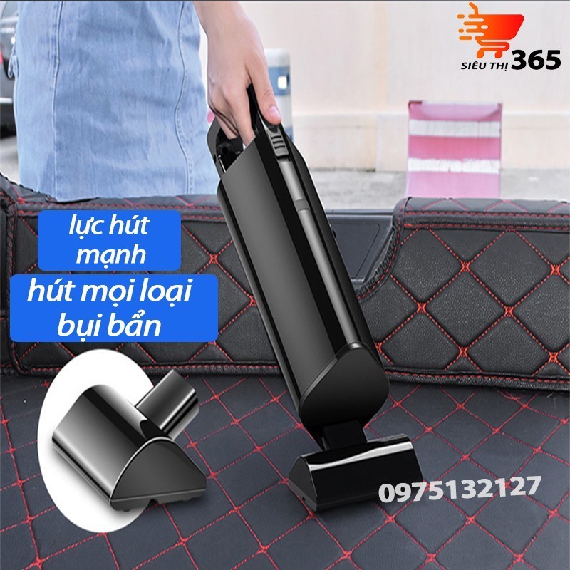 Máy hút bụi cầm tay không dây AIKESI model AKS-8001C công suất 12W, máy hút bụi mini lực hút 3500Pa siêu mạnh loại 2121