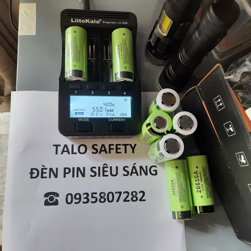 Pin Sạc Panasonic 26650 3.7v 5000mAh