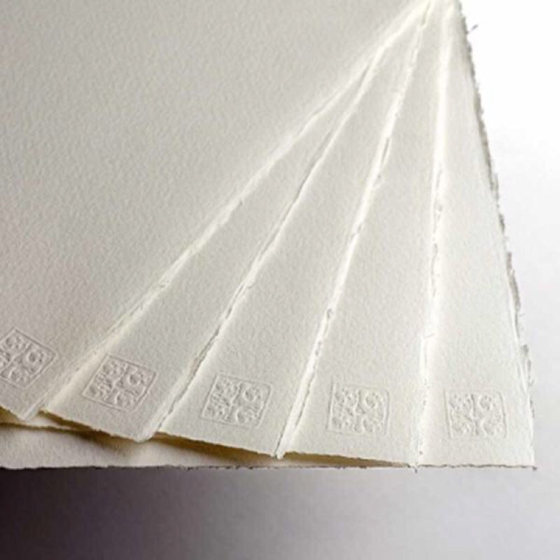 [Michi Art Store] Saunders Waterford 100% cotton - Giấy vẽ màu nước hạng hoạ sĩ 300gsm A4 A5