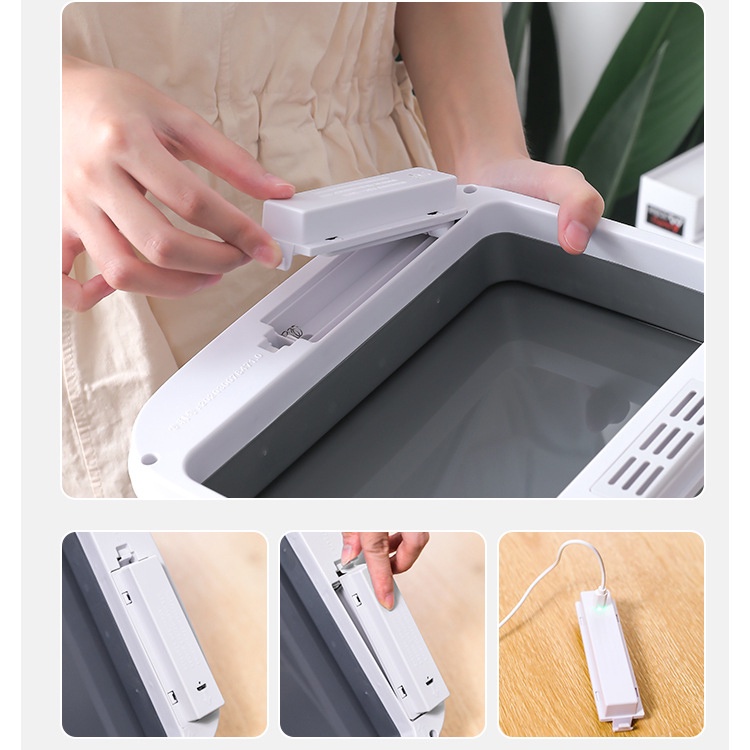 Thùng Rác Thông Minh Cảm Ứng HOUSEWARE Cao Cấp Tự Động Đóng Mở 16L 14L, Khử Khuẩn Chống Nước