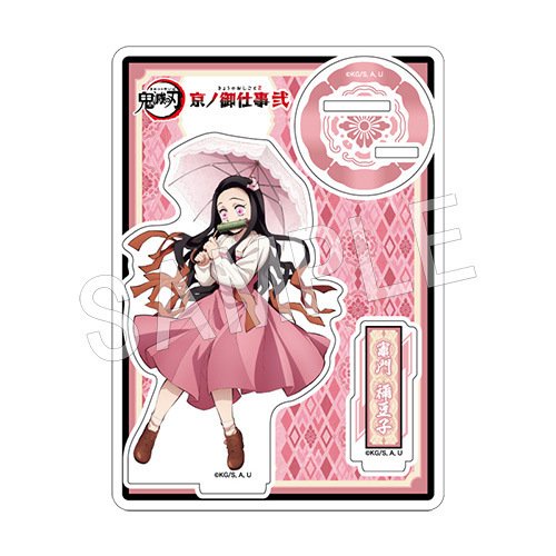 (K2) Standee KIMETSU NO YAIBA Thanh Gươm Diệt Quỷ acrylic anime mica chibi trang trí trưng bày mô hình