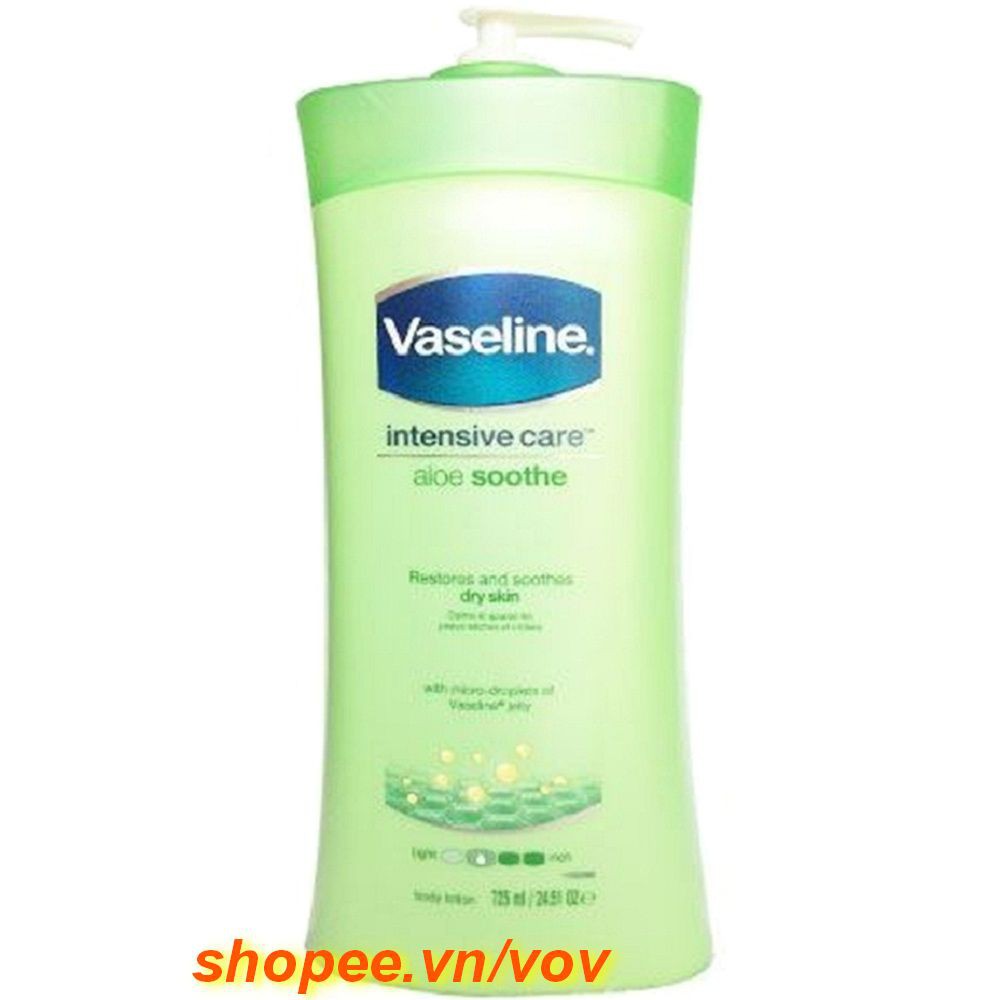 Sữa Dưỡng Thể Vaseline 725ml - Màu xanh 100% chính hãng