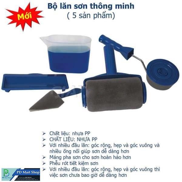 Con Lăn Sơn Thông Minh - Dài 20cm x đường kính quả lăn 8cm