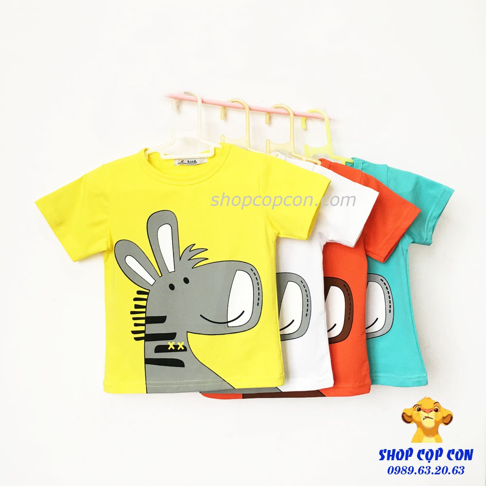 Áo thun bé trai in hình ngựa