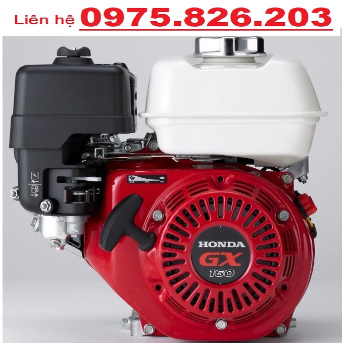 [Freeship] - Máy Nổ – Động Cơ Xăng Honda GX160T2 QAB3 5.5HP - Hàng chính hãng, nhập khẩu Nhật Bản