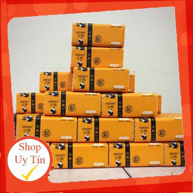 giấy ăn sipiao gấu trúc thùng 30 gói