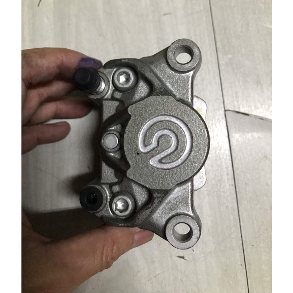 Heo dầu 2 pít đối xứng Brembo Nissin Frando lên đĩa trước sau cho tất cả các dòng xe gắn zin không chế cháo