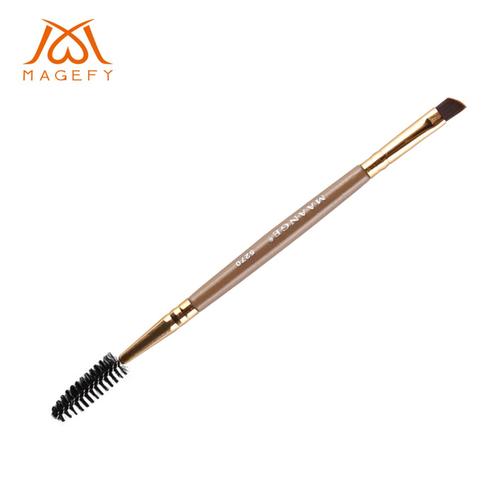 MAGEFY Cọ Trang Điểm Chân Mày  Thiết Kế 2 Đầu Tiện Dụng,Chì Kẻ Mày 2 Đầu  Auto Eyebrow Pencil