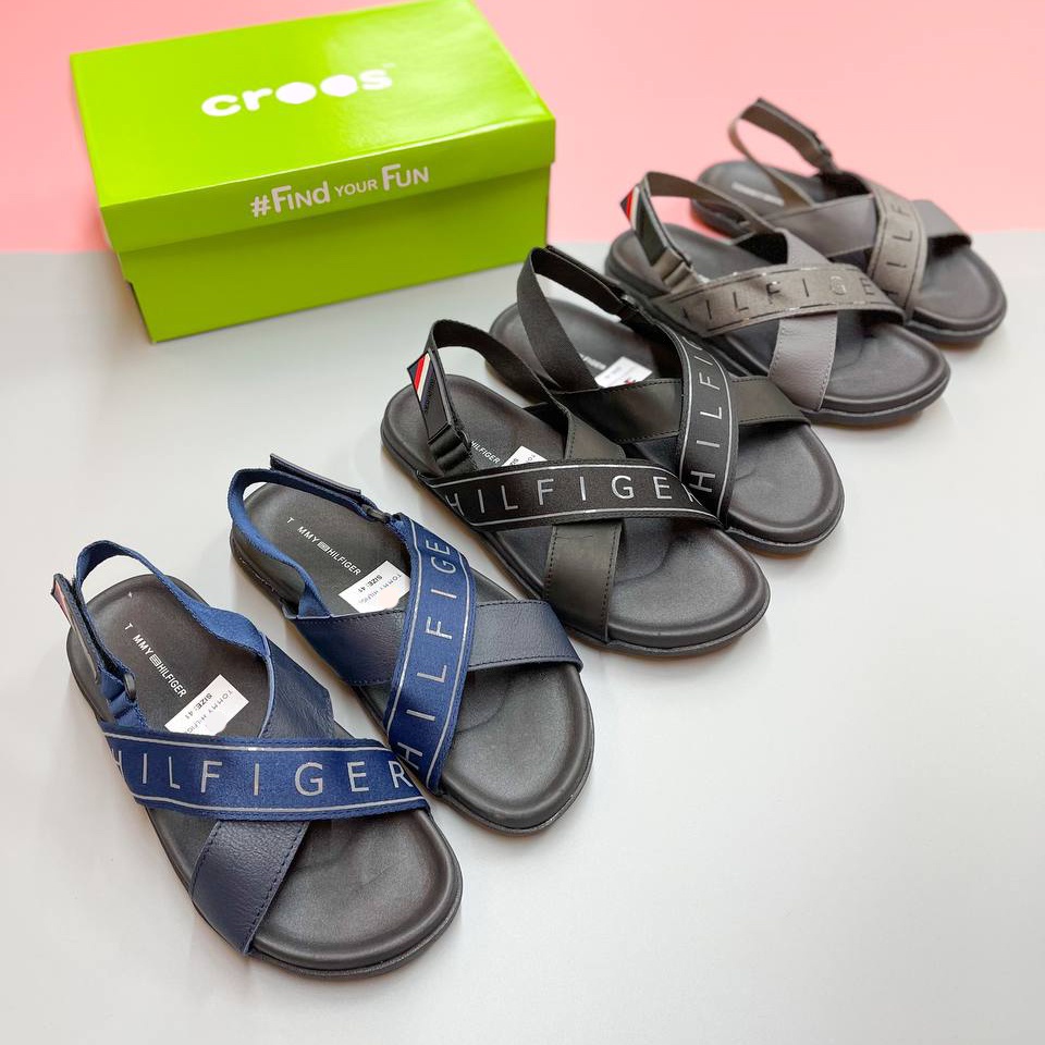 Giày Sandal Nam Tommy Hilfiger Quai Chéo - STH - Sauvuive