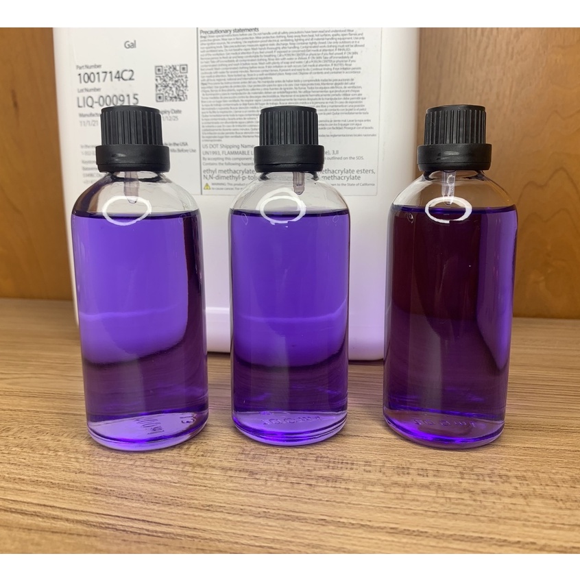 Dung Dịch L.Huỳnh Tím Đắp Bột Móng Và Làm Hoa Nail Keystone 100ml