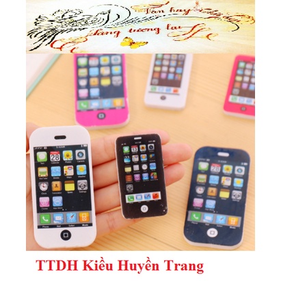 Gôm tẩy hình điện thoại Apple dễ thương