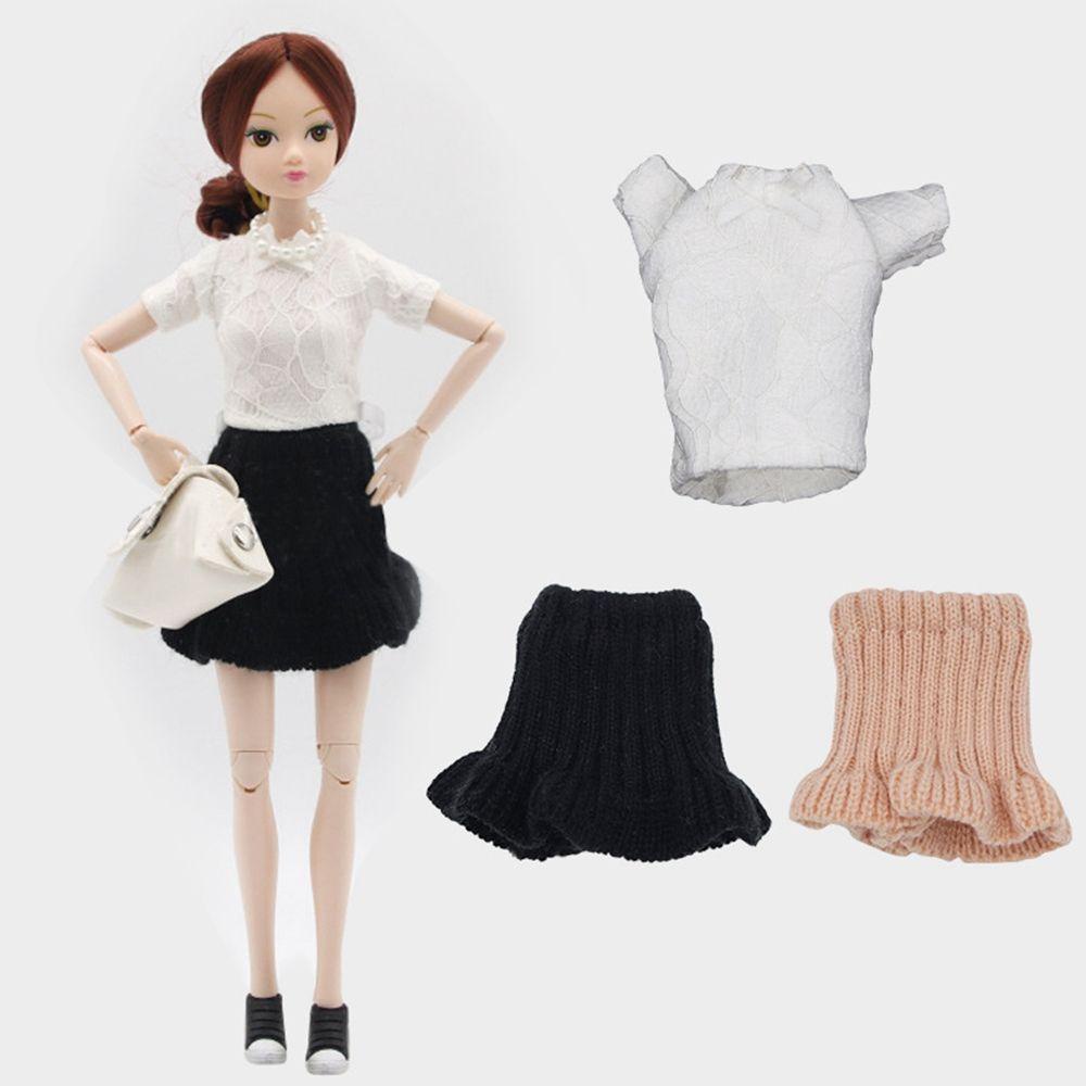 Layor1 Áo Sweater Dệt Kim Mini Nhiều Màu Sắc Giản Dị Làm Quà Tặng Đồ Chơi Búp Bê