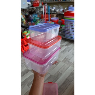 Bộ 3 Hộp Đựng Thực Phẩm Nhựa Cao Cấp