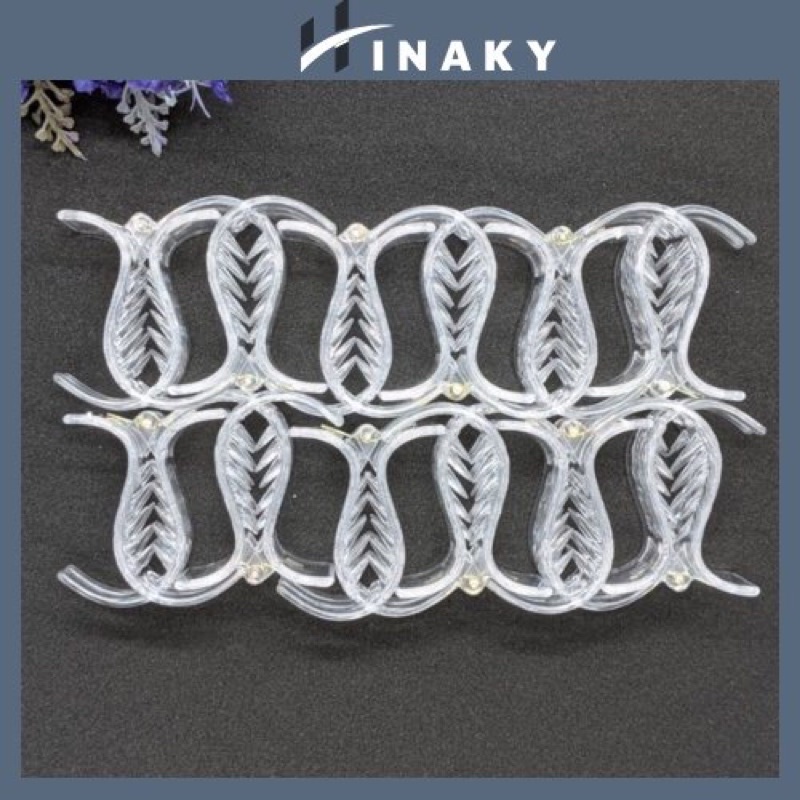 Set 12 kẹp càng cua 3 răng