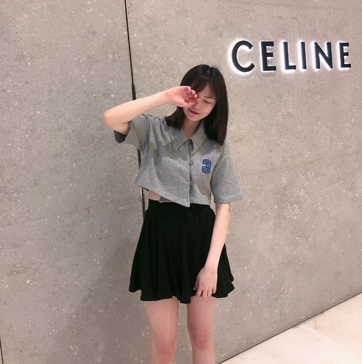 Áo polo tay ngắn thiết kế trẻ trung hợp thời trang cho nữ