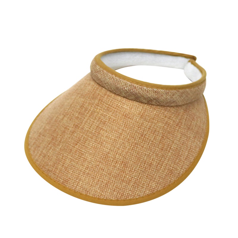 Mũ Lưỡi Trai Hở Chóp Bằng Vải Cotton Lanh Thời Trang Xuân Hè