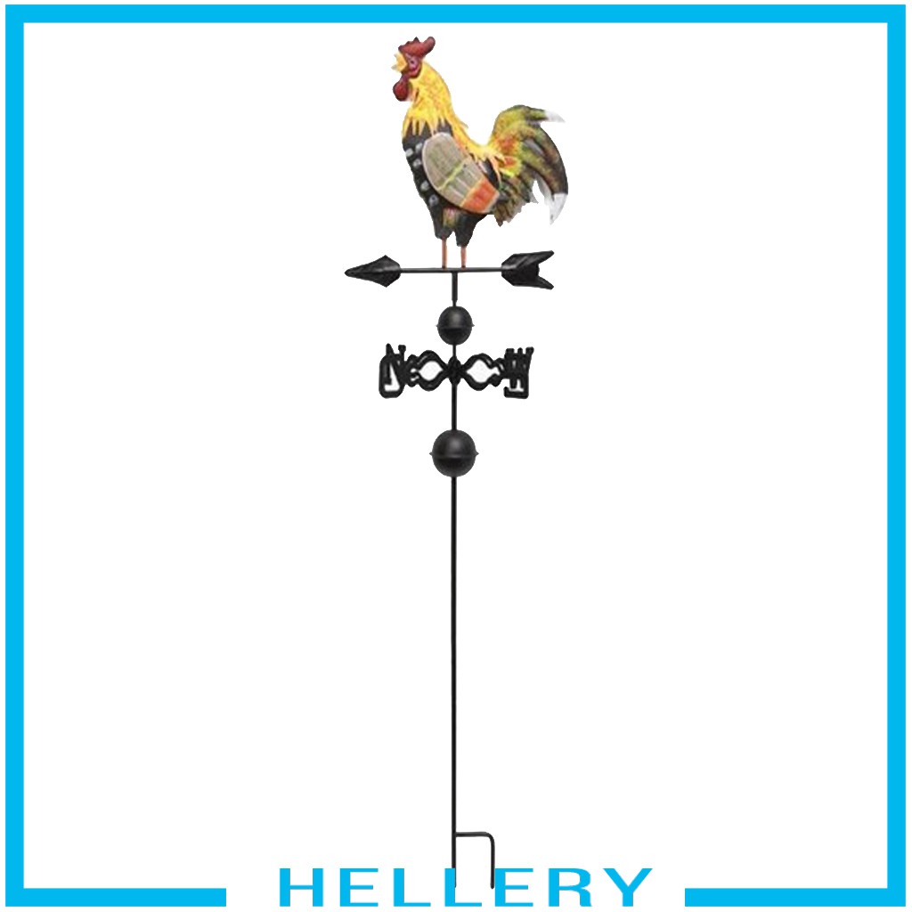 [HelleryVN] Rooster Weathervane Với Vane Thời Tiết Cho Nông Trại Barn Patio