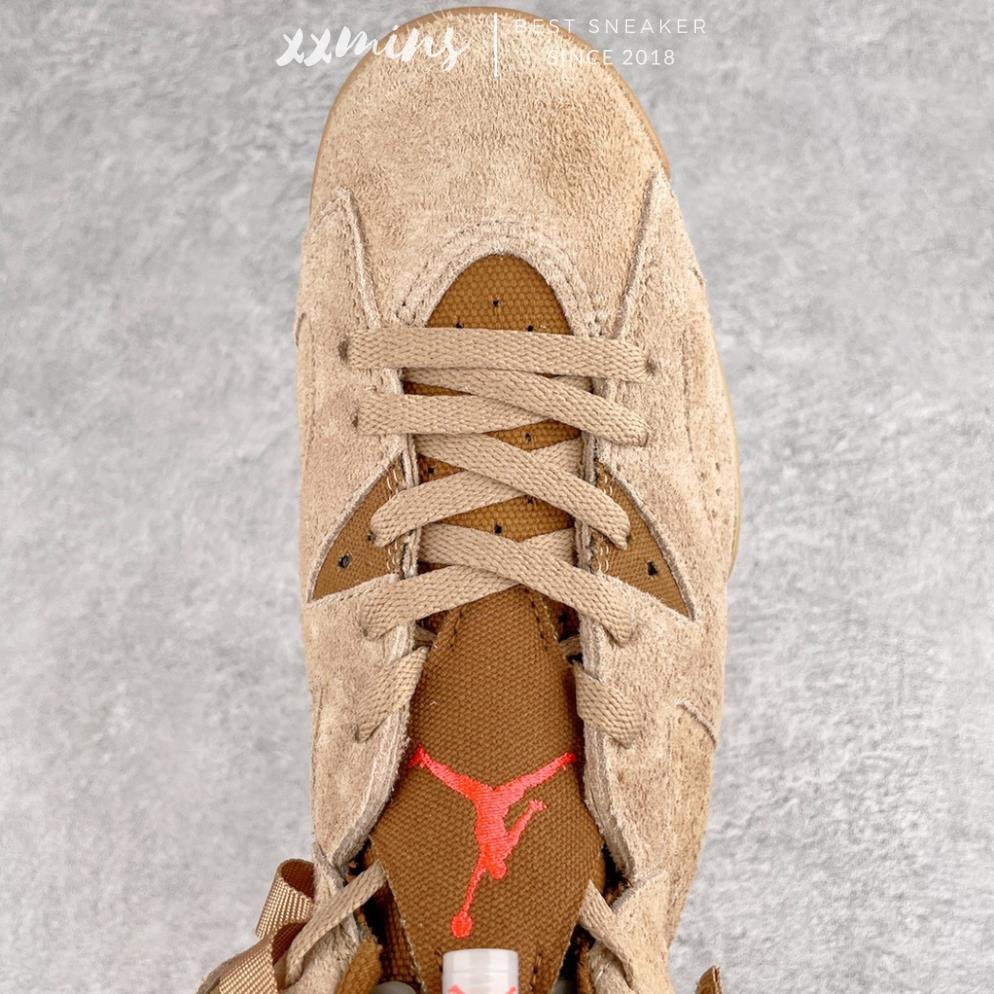 Giày Travis Scott x Air Jordan 6 Retro "British Khaki"