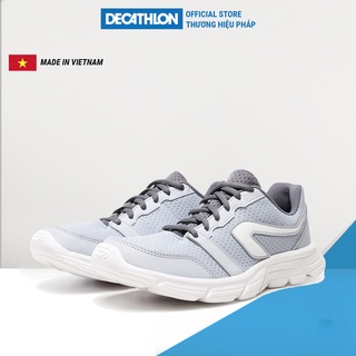 Giày thể thao nữ DECATHLON Kalenji Run One siêu nhẹ dùng cho chạy bộ - Xám