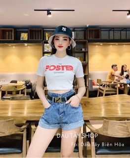 ☀️ Croptop Tay Lỡ Poster