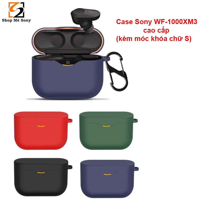 Case ốp silicon cao cấp Sony WF-1000XM3 (loại tốt)