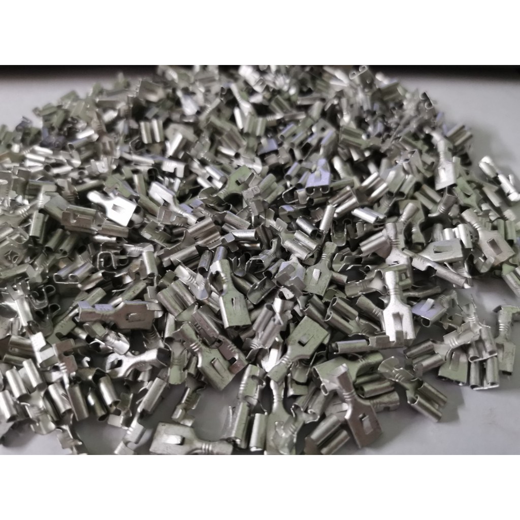 Đầu cos kẹp 6.3 giá bán 100 chiếc