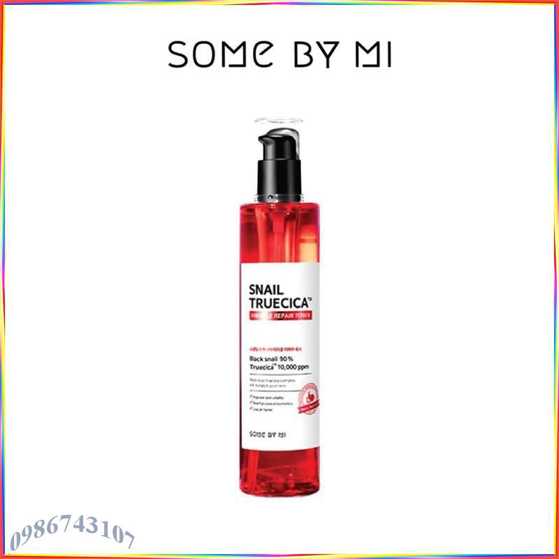 Nước hoa hồng phục hồi da Some By Mi Snail Truecica Miracle Repair Toner 135ml SV