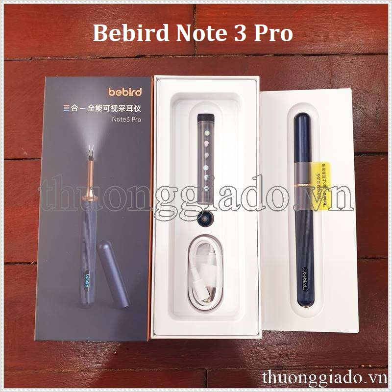 Máy lấy ráy tai, dụng cụ vệ sinh tai thông minh tích hợp ống nội soi Xiaomi Bebird Note 3/ Bebird Note3 Pro