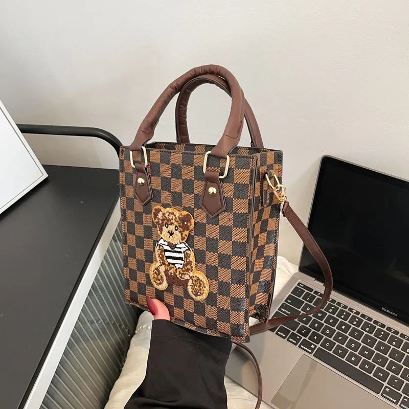 Túi Xách Đeo Vai Họa Tiết Kẻ Sọc Ca Rô Thời Trang Mùa Hè Dành Cho Nữ kf017 2022