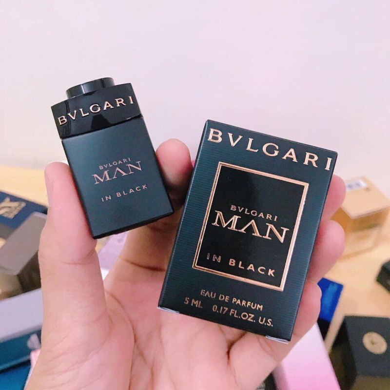 [mini nam] Nước hoa Bvlgari Man In Black EDP 5ml