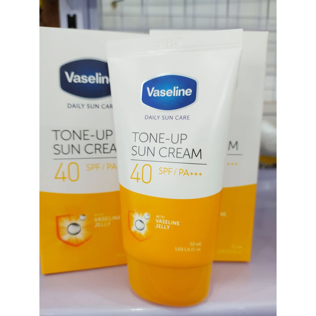 Kem chống nắng Vaseline Hàn Quốc Daily SPF 50++++/ Tone-up SPF 40+++ có tem nhập khẩu