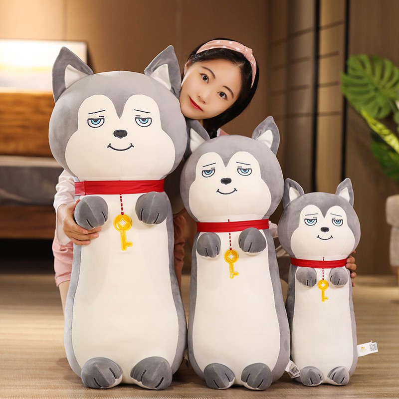 Mềm Gối Ôm Hình Chó Husky / Gấu Trúc / Gấu Trúc Đáng Yêu