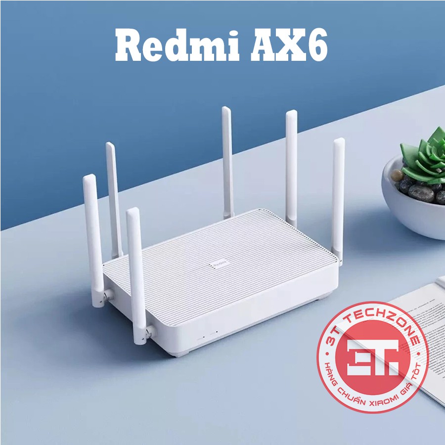 Redmi AX6 - Router Wifi Xiaomi Hỗ trợ wifi 6 - Mesh - 248 thiết bị - 2976Mbps [ Có Sẵn ]