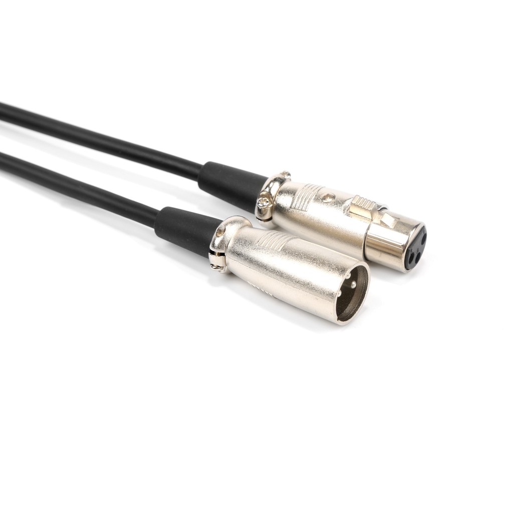 【1.5m/3m/5m/10m】Microphone Cable Audio Cord Wire Connector XLR 3-Pin Male to Female XLR Cable