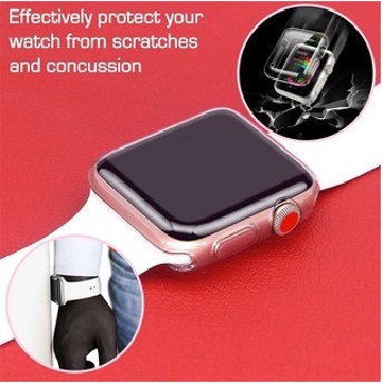 Ốp Dẻo Bảo Vệ Màn Hình Apple Watch Series 7/6/5/SE/4/3/2/1 Size 38-40-41-42-44-45mm