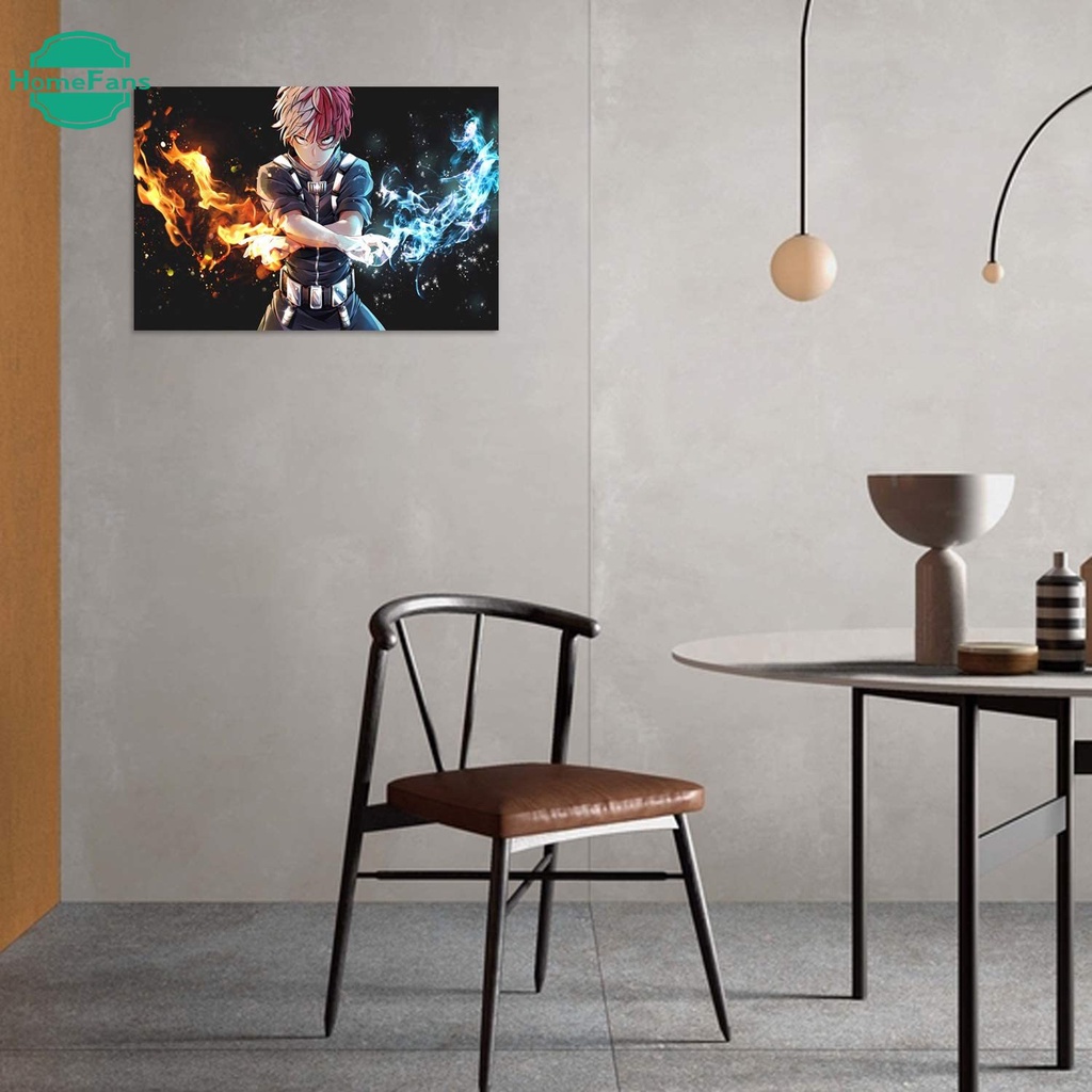 Bộ Tranh Đính Đá 5D Tự Làm Họa Tiết My Hero One 'S Justice 40x30cm Trang Trí Nội Thất