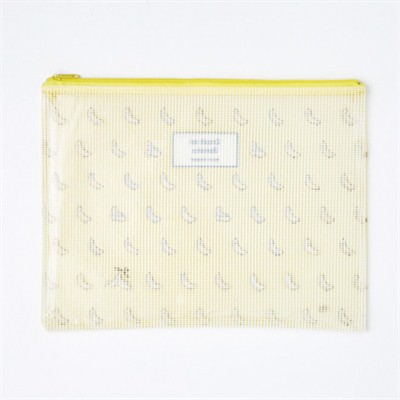 Túi Lưới ARTBOX Có Dây Kéo Họa Tiết Chuối Màu Vàng (Cỡ Lớn)