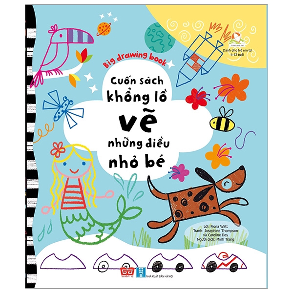 Sách - Big Drawing Book - Cuốn Sách Khổng Lồ Vẽ Những Điều Nhỏ Bé